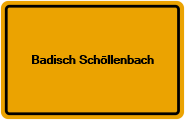 Grundbuchauszug Badisch Schöllenbach